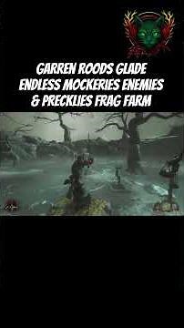 Soulframe 🕊️ I Garren Roods Glade Endless Mockeries & Precklies Frag Farm I Smoothbitz #soulframe