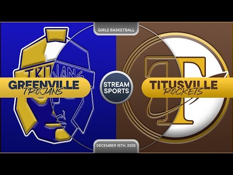 Titusville Rocket Girls Basketball | Greenville Trojans vs Titusville Rockets | Mon, Dec 15, 2025