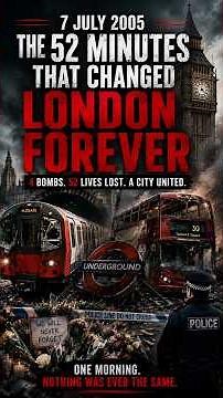 The 52 Minutes That Changed London Forever | July 7, 2005 #history. #horror