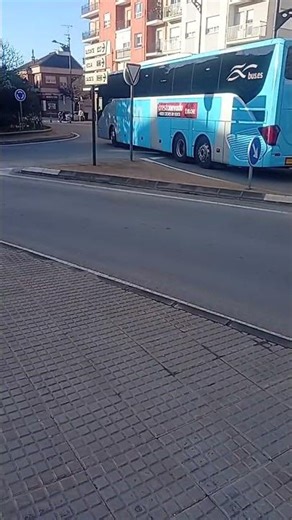 autobús ALSA en Villena alicante España