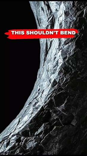 This Rock Bends Instead of Breaking 😳