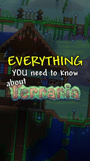 Everything you need to know about Terraria 🌳(starter guide)🌳 #gaming #terraria #terrariamemes #terrariagameplay #relogic #terrariamobile