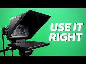 The Secret to Using a Teleprompter Naturally (Modern Creator Setup)
