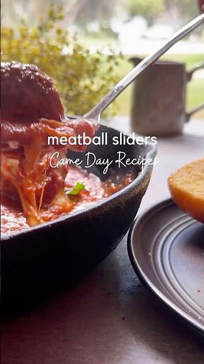 Easy Meatball Sliders Recipe