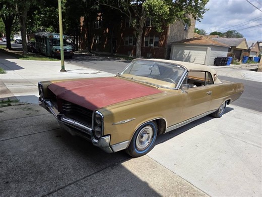 1-of-1 1964 Pontiac Bonneville Grand Marque IV Show Car Parked in 1975 Is for Sale