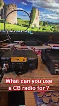 what can you use a small CB radio for anymore if nobody wants them? #cb #radio