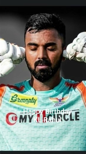 today's 18 April the birthday of KL RAHUL