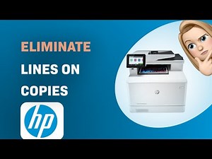How to Eliminate Lines on Copies from HP Color LaserJet Pro MFP M479fdw