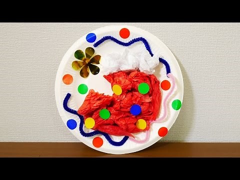 紙皿オーナメント 〜幅広い年齢で楽しめる製作あそび〜 #遊び #保育 #保育士 #子ども #おうち遊び #製作遊び #製作・制作 #クリスマス #室内遊び #紙皿 #オーナメント #冬 #12月