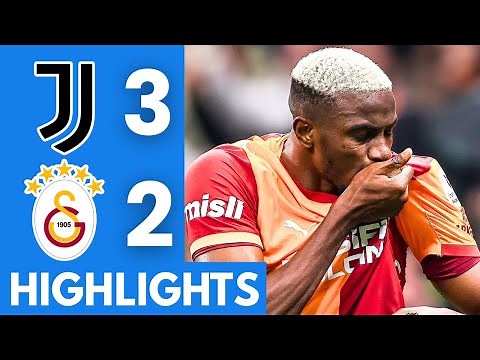 Juventus vs Galatasaray (3-2) Highlights | UEFA Champions League 2025/26