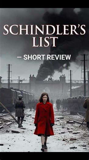 Why Does Schindler's List Devastate Everyone — Spielberg's Psychology Trick #filmreview #movie