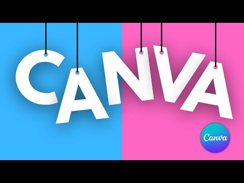 How to Create a Hanging Text Effect in Canva | Easy Step-by-Step Tutorial