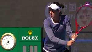 4.7K views · 67 reactions | China Open champ Caroline Garcia fine tuning on the practice courts! | WTA | Facebook