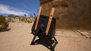 Can a hand-powered concrete mixer beat traditional mixing?