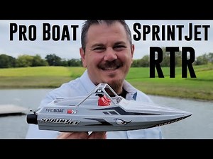 Pro Boat - Sprintjet - RTR Jet Boat - Maiden Run & Unbox