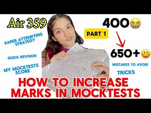 NEET Mock Test Strategy | My Scores, Golden Tricks, Mistakes to Avoid & Boost Marks🔥🗒️