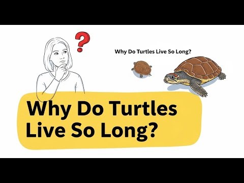 Why Do Turtles Live So Long?