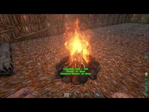 How to light campfires - ARK: Survival Evolved