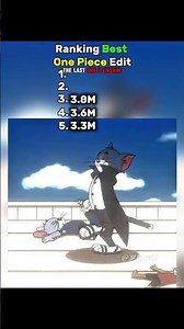 Ranking Best One Piece Edits