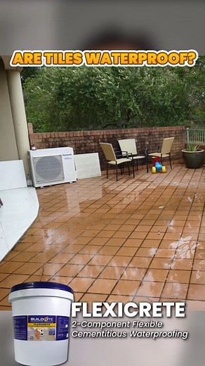 Flexicrete is a two-component, flexible cementitious waterproofing membrane. It consists of selected cement blend with well-graded fillers and synthetic resins to ensure tight bonding between the topping and the waterproofing membrane. Unlike one-component cementitious waterproofing that requires adding of cement, Flexicrete includes a polymerized cement intended to be mixed with the liquid acrylic, which prevents mixing errors and waterproofing failure. Flexicrete is recommended for bathrooms a