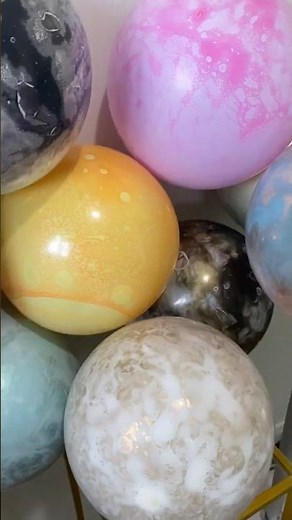 These Balloons Are Painted #balloon #party