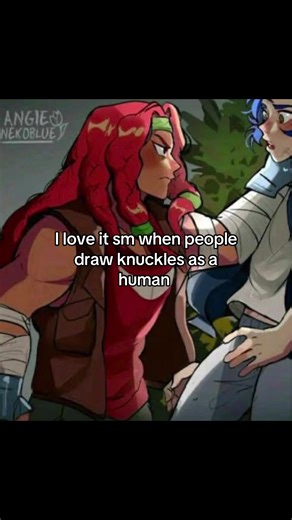 Creative Human Interpretations of Knuckles the Echidna
