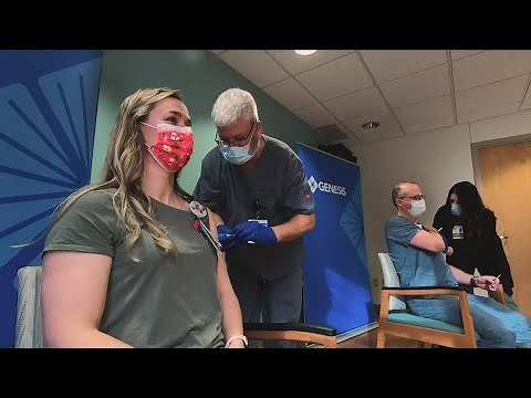 Genesis Health System begins vaccinating front line healthcare workers with Pfizer COVID-19 vaccine