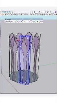 create complex MODEL IN SKETCHUP / sketchup tutorial ADVANCE