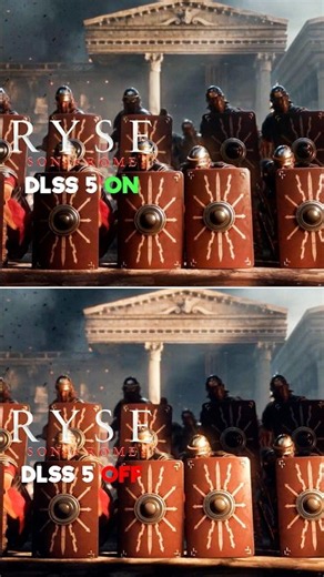 Ryse Son of Rome - DLSS 5 vs Original #rysesonofrome #dlss5