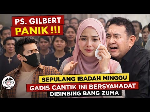 IBADAH MINGGU BANJIR MUALAF ‼️Wanita Cantik Kristen ini Masuk Islam Setelah Mendengar Dakwah Bg ZUMA