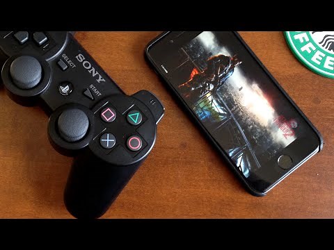 How To Play Games With A PS3/PS4 Controller On iPhone - iPad - iPod Touch - iOS 9 Jailbreak