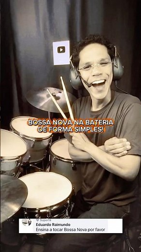 How to play Bossa Nova on drums step by step.