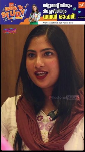More Than 1000 | Ann Maria Saree Tour I Milestone Makers #shorts