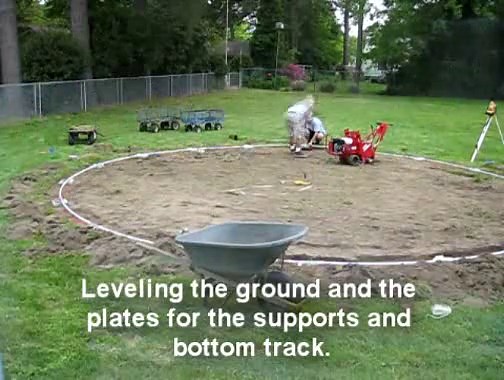 How to build an above-ground pool