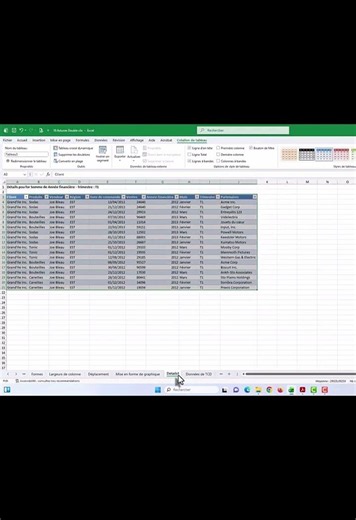 Comment afficher les données d'un tableau croisé dynamique #excel #excelfacile #exceldebutant