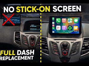 Ford Fiesta Mk7 CarPlay Upgrade – Full Dashboard Replacement & iDoing Review