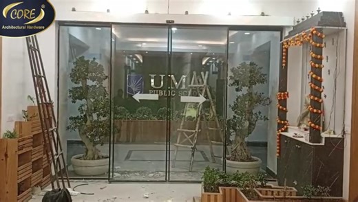 Automatic Synchro Sliding Door System Core’s Automatic Synchro Sliding Door System ensures smooth, balanced, and simultaneous panel movement for high-traffic commercial spaces. Designed for efficiency, safety, and modern architecture—where every movement matters. 📞 Contact Us 📞 Call: ‪ 91-9540098376‬, 8882129005 | Core Architectural Hardware