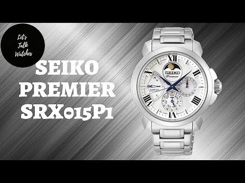 A different kind of movement- Seiko Premier Kinetic Direct Drive Moonphase SRX015P1