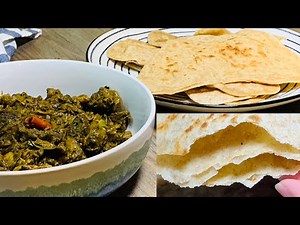 Buffalo Roast with Layered Roti (chapati)