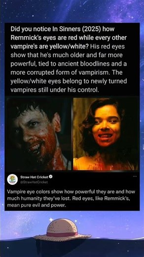Sinners (2025): Vampire Eye Colors EXPLAINED