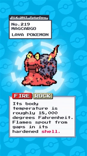 Weird PokeDex Entries: Magcargo #pokemon #pokemongo #pokemontcg #pokemoncards #memes #memesdaily