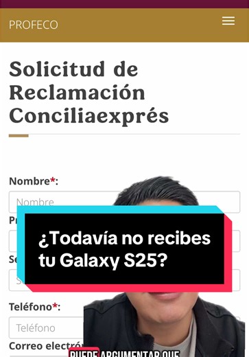 Replying to @El_Barush ¿todavía no recibes tu Galaxy S25 Ultra? #galaxysmartphones #samsunggalaxy #samsungmexico #samsungmobilemx #galaxys25ultra #samsungunpacked #profeco #conciliaexpress #tech #geek #mexico
