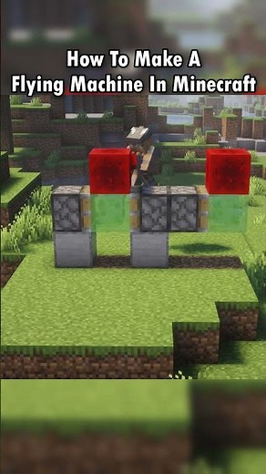 Minecraft: Flying Machine Tutorial