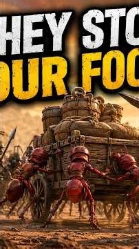 The Red Ants Stole Their Food — BIG MISTAKE!