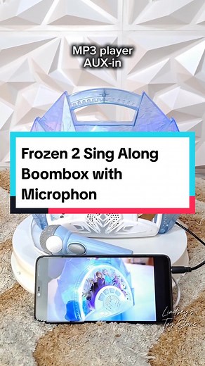 Frozen 2 Sing Along Boombox con Micrófono
