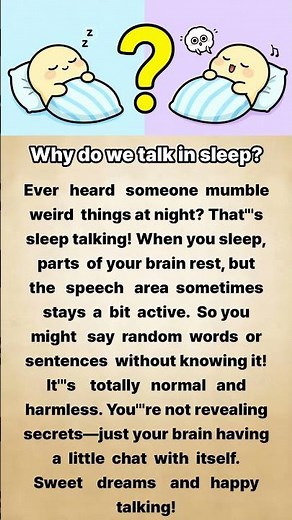 Why Do We Talk in Sleep? || Sleep Talking Explained for English Learners