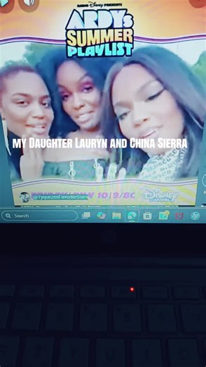 My Daughter Lauryn and the McClain Sisters