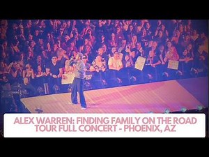 Alex Warren - Live in Phoenix, AZ | Finding Family on the Road Tour (2026) [FULL CONCERT]