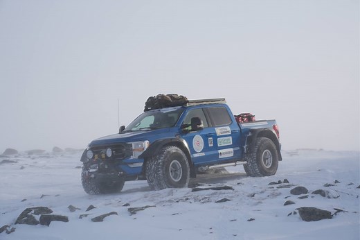 Transglobal Expedition team returns to recover sunken F-150 from Canadian Arctic