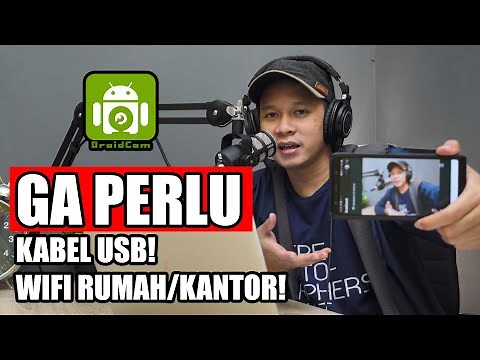 How to Set Up the Droidcam App Using Mobile Hotspot or Tethering!